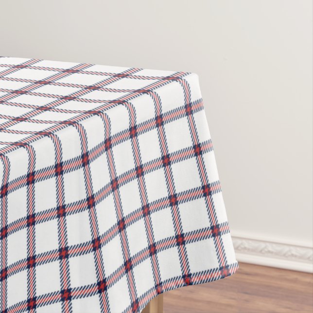 Country Gingham Pattern  Tablecloth (In Situ)