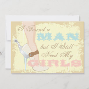 Country Girl Bridal Invitation