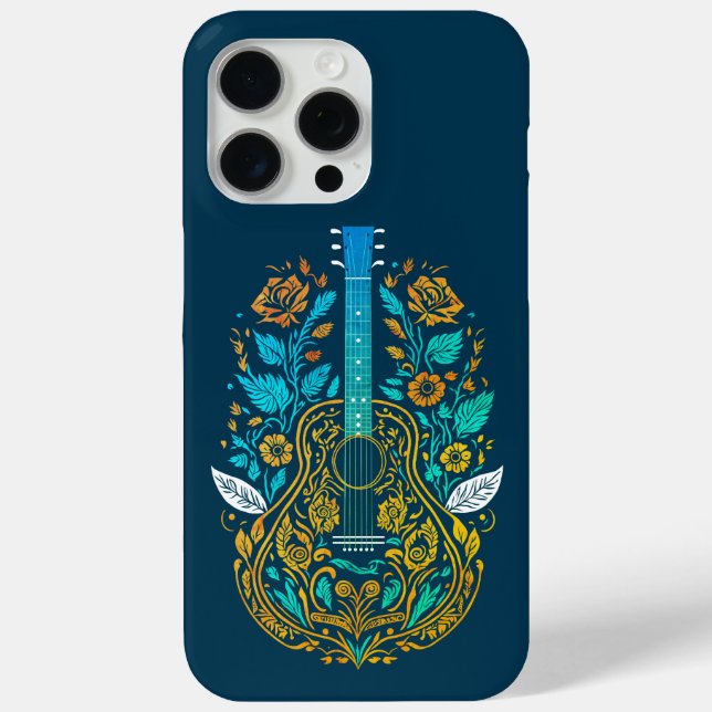 Country Guitar Art Case-Mate iPhone Case (Back)