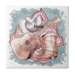 Country Guitar  Tile