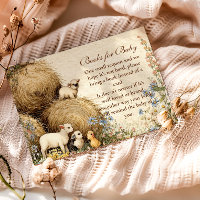 Country Hay Bale Farm Animals Books for Baby