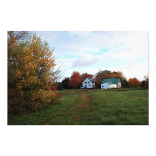 Country Home in Nova Scotia, Canada Photo Print
