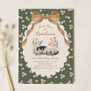 Country Horse Birthday Invitation
