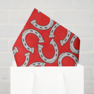 Country Horse show pattern tissue paper