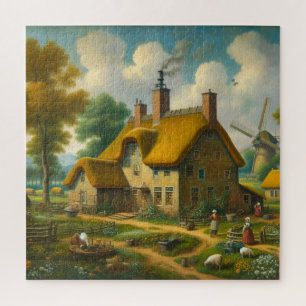 Country house jigsaw puzzle