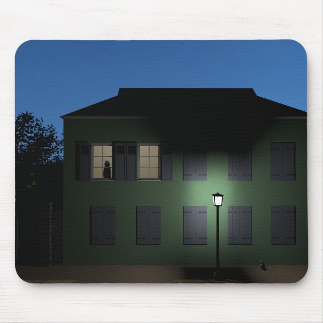 Country house mouse mat (Front)
