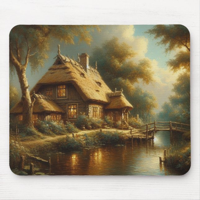 Country house mouse mat (Front)