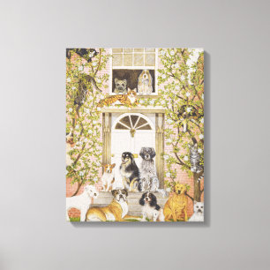 Country House Party Canvas Print