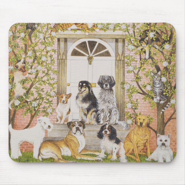 Country House Party Mouse Mat (Front)