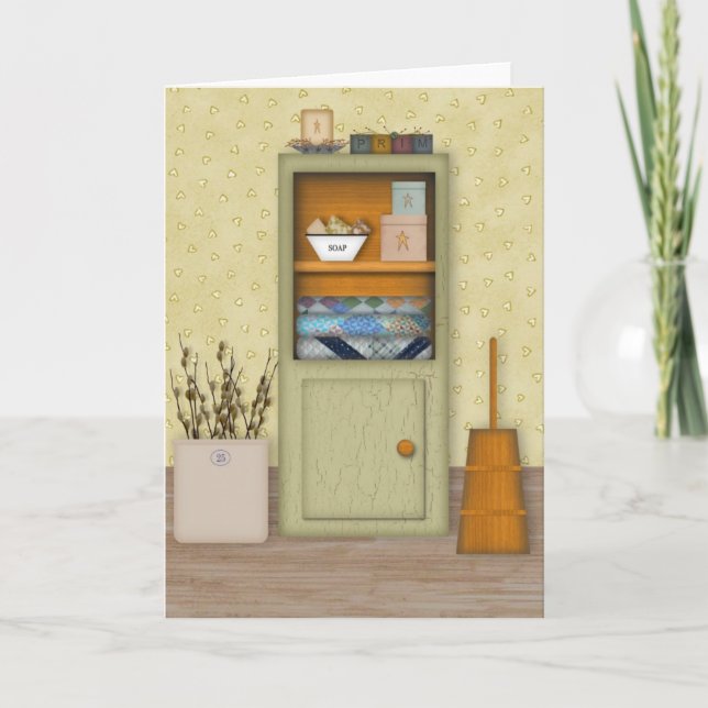 Country Hutch Note Card (Front)