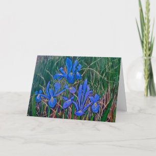 Country Iris Card