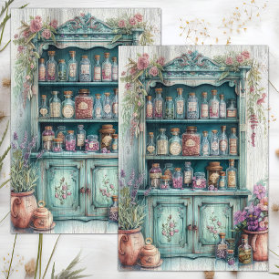 COUNTRY KITCHEN PANTRY DECOUPAGE TISSUE PAPER