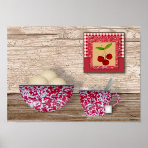 Country Kitchen Poster