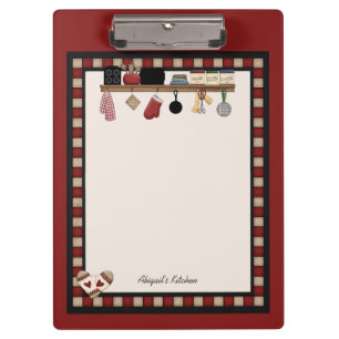Country Kitchen Recipe Clipboard