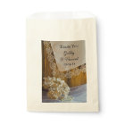 Country Lace and Flowers Barn Wedding Thank You