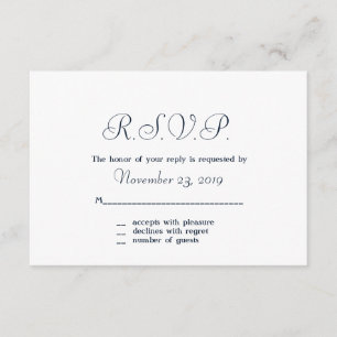 Country Lace & Denim Response Cards