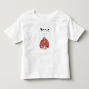 Country Ladybug Custom Name Shirt
