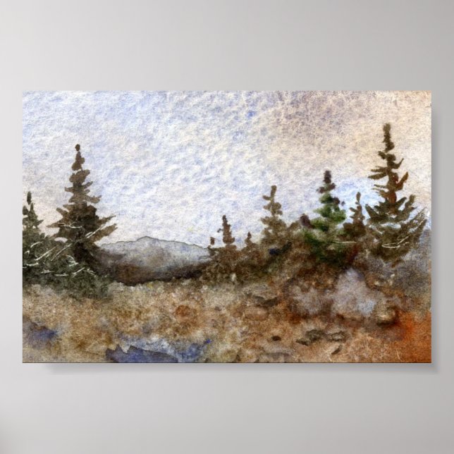 Country Landscape Mini-Poster Poster (Front)