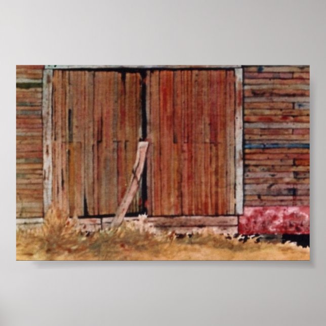 Country Landscape Poster (Front)