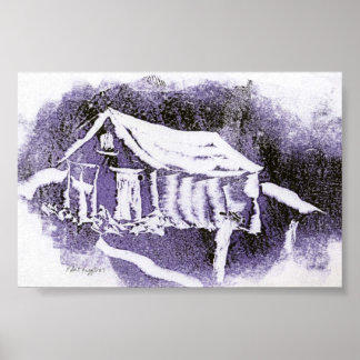 Country Landscape Poster