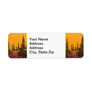 Country landscapes sunrise sunset morning orange.