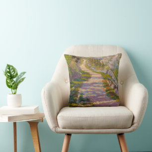 Country Lane by Newell Convers Wyeth Cushion