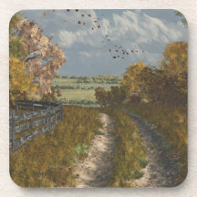 Country Lane in Fall