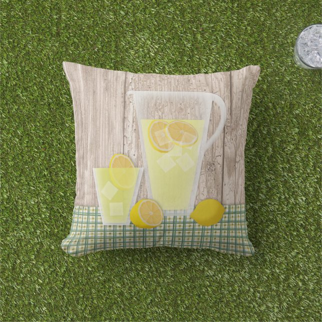 Country Lemonade Cushion (Grass)