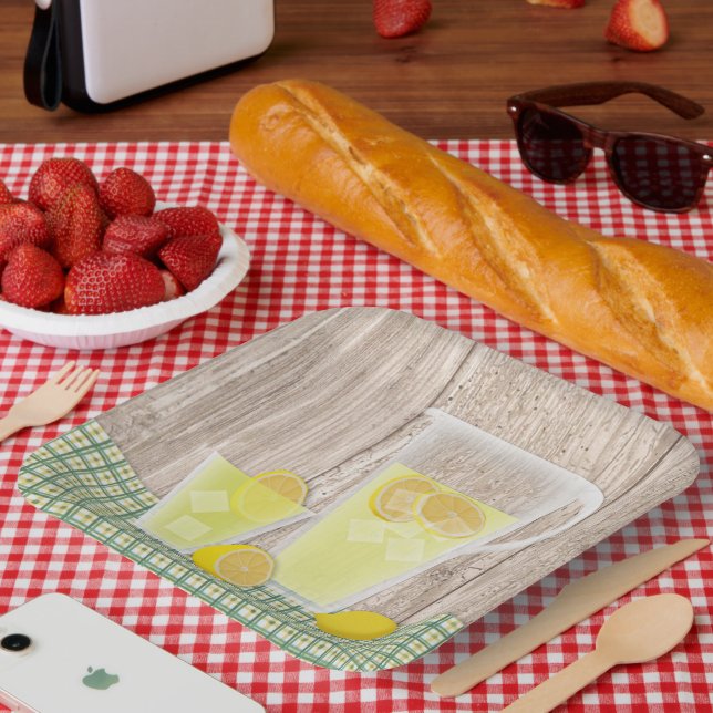 Country Lemonade  Paper Plate (Picnic)