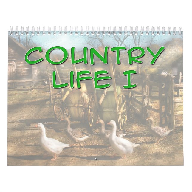 Country Life I Calendar (Cover)