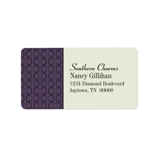 Country Lines Address Labels (Front)