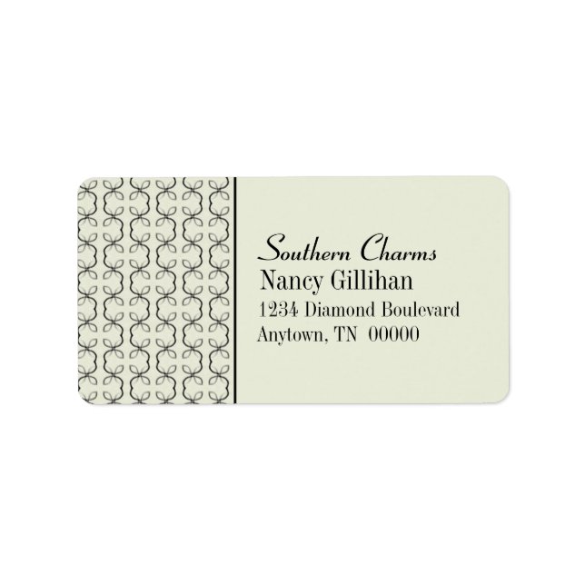 Country Lines Address Labels (Front)