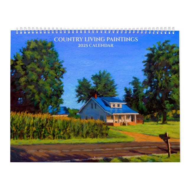 Country Living Painting Calendar (Cover)