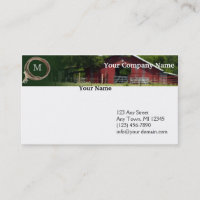 Country Living Red Barn Lasso Monogram Header
