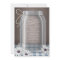Country Mason Jar Blue Gingham Anniversary