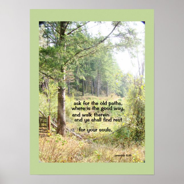 Country Meadow Wisdom Print (Front)