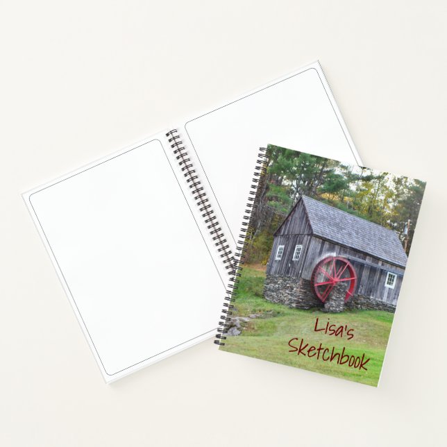 Country Mill Sketch Notebook (Inside)