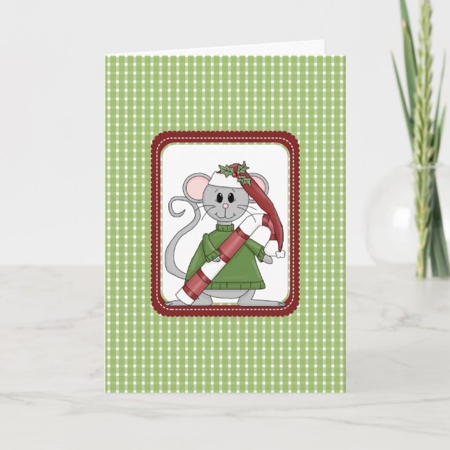 Country Mouse Christmas Cards (Front)