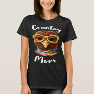 Country Mum for Farm Mum or Cow Mum from a Country T-Shirt
