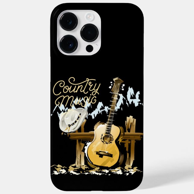 Country Music Case-Mate iPhone Case (Back)