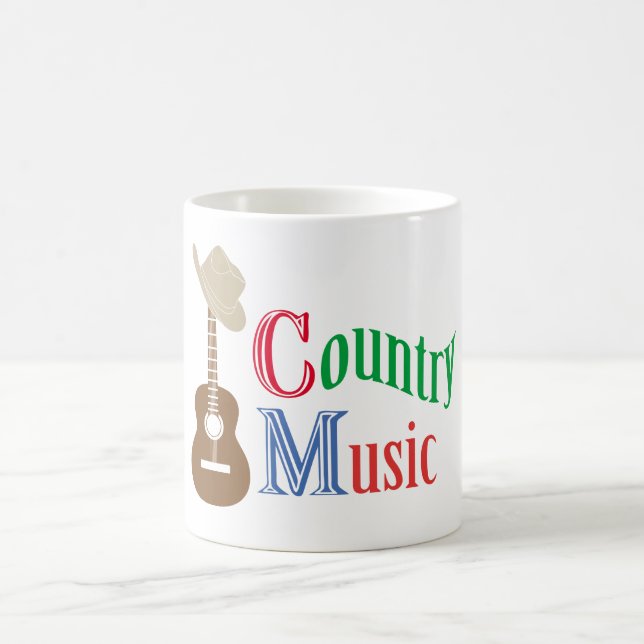 Country music coffee mug (Center)