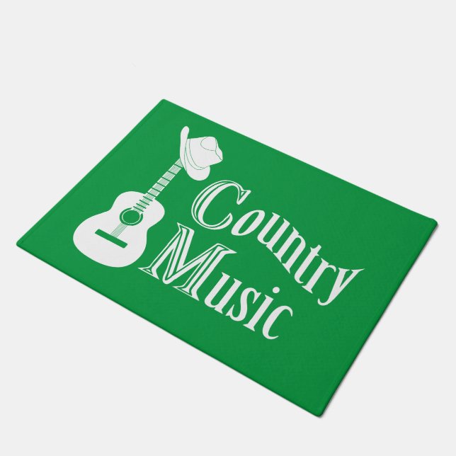 Country music doormat (Angled)