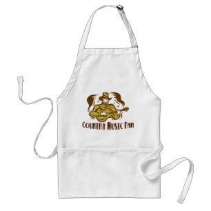 Country Music Fan Apron