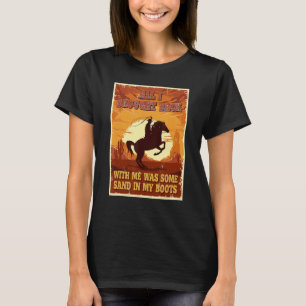 Country Music For Women Men Western Sand In My Bo T-Shirt
