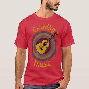 Country Music Guitar Gift T-Shirt