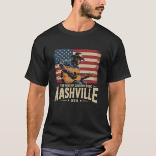 Country Music Guitar Guitarists Nashville Keepsake T-Shirt