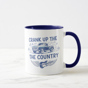 Country Music Guitar Pickup Truck Lover Mug