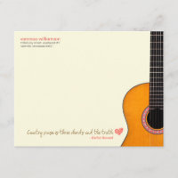 'Country Music is Three Chords' Note Cards (CMAs)