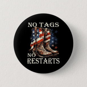 Country Music Line Dance No Tags No Restarts 6 Cm Round Badge