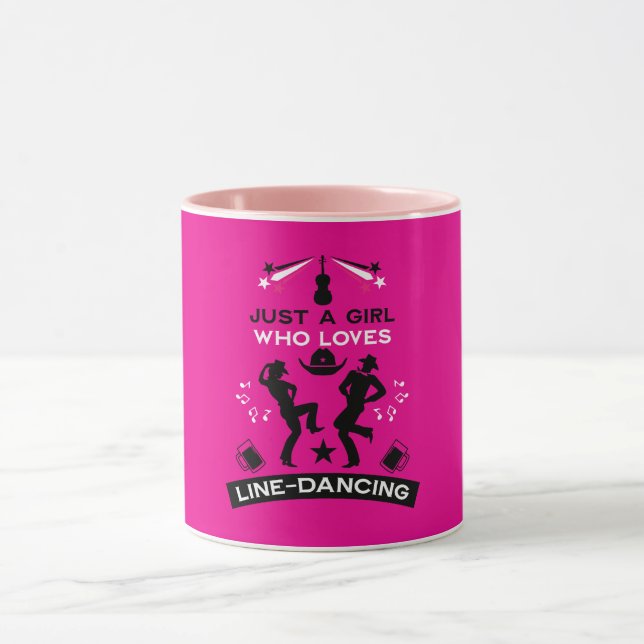 Country Music Line Dancing  Mug (Center)